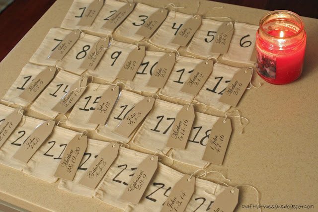 DIY Advent Calendar with Tutorial