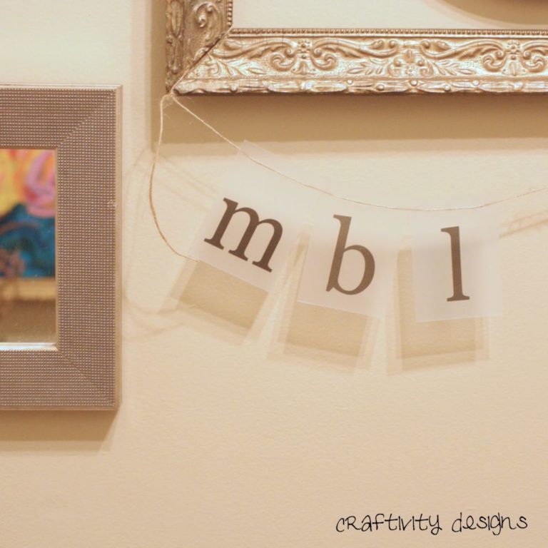 How to Decorate with Faux Black Marquee Letters