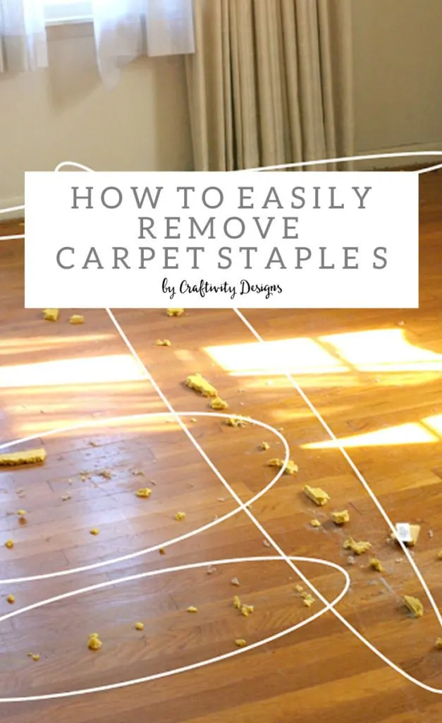 How to Easily Remove Carpet Staples from Hardwood
