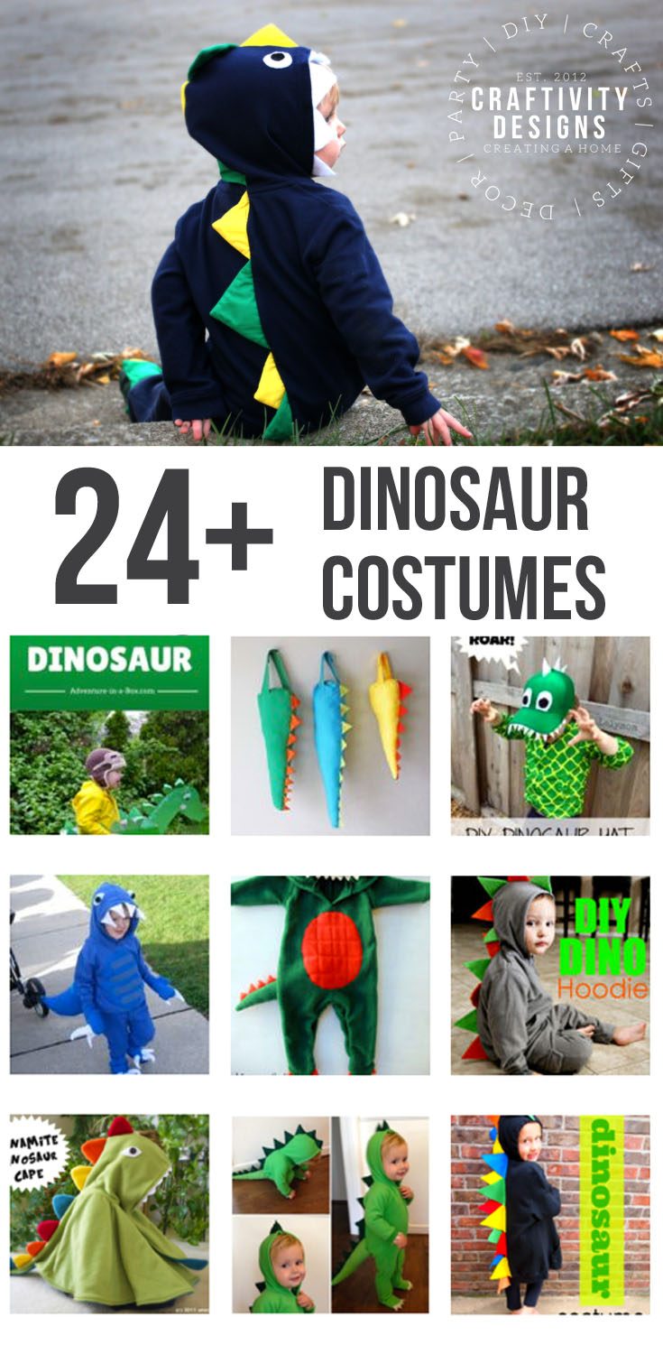 DIY. Dinosaur Costume 🦖 How to make a homemade dinosaur costume for a  child step by step. 