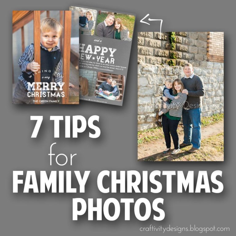 7 Tips for Family Christmas Photos