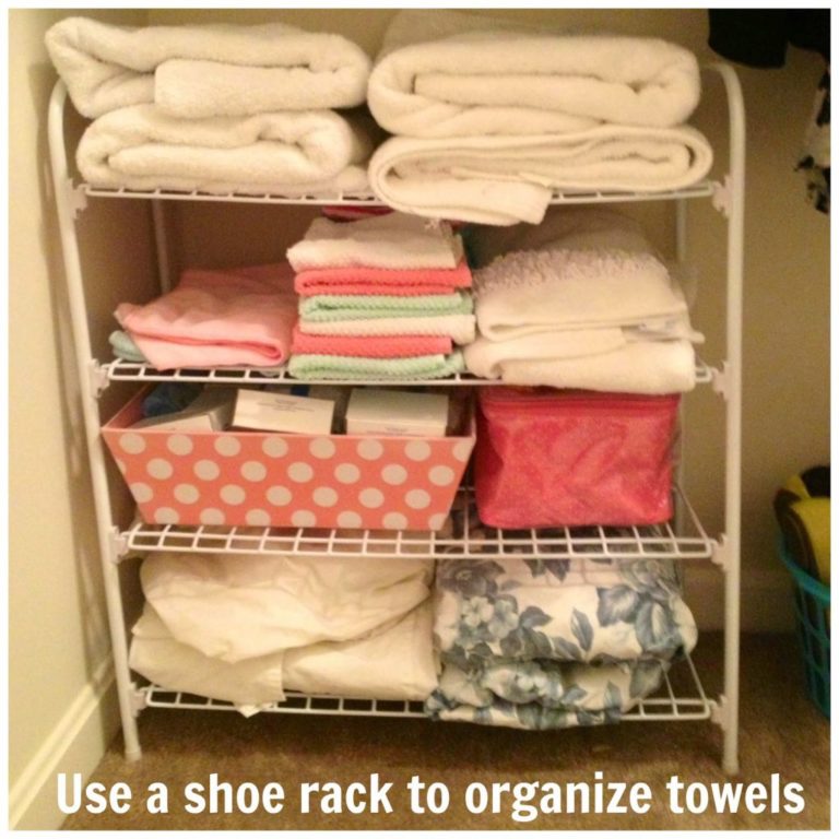An Organized Bathroom and Linen Closet