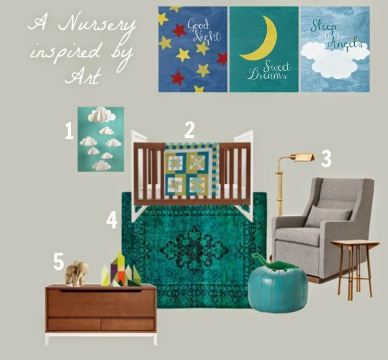 Custom Nursery Print Set by Craftivity Designs