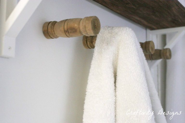 How to Make DIY Wood Towel Hooks