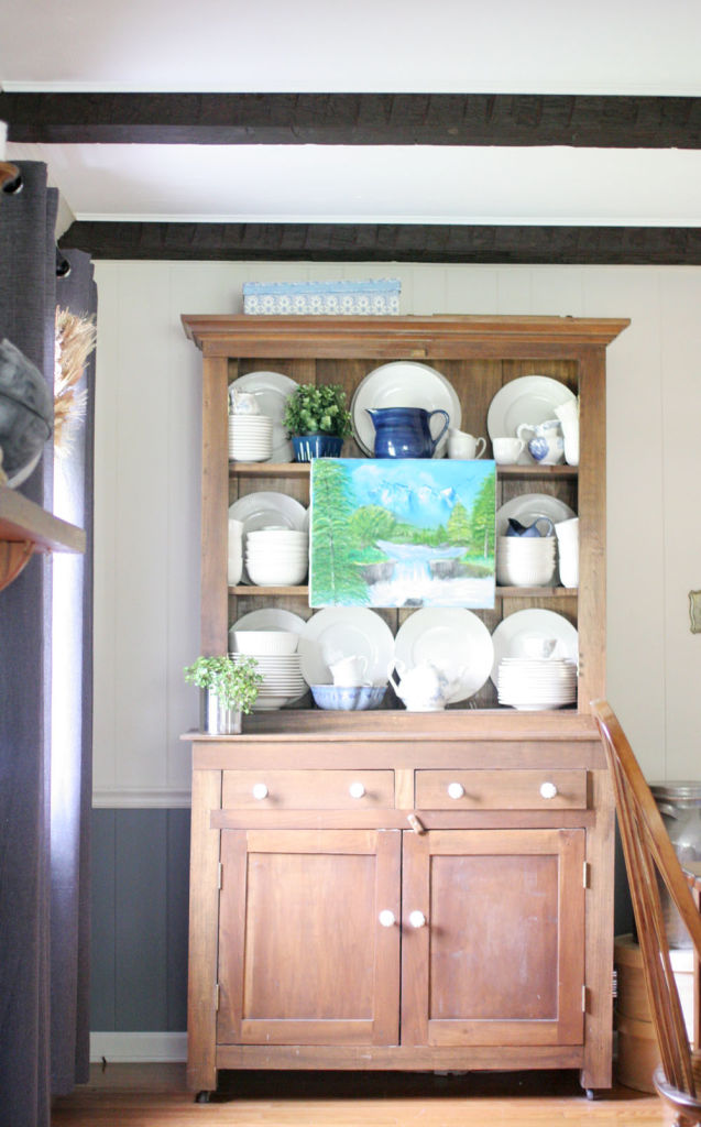 A New Home for our Dining Cabinet