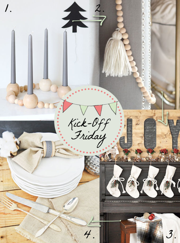Kick-Off Friday // 4 Holiday Projects