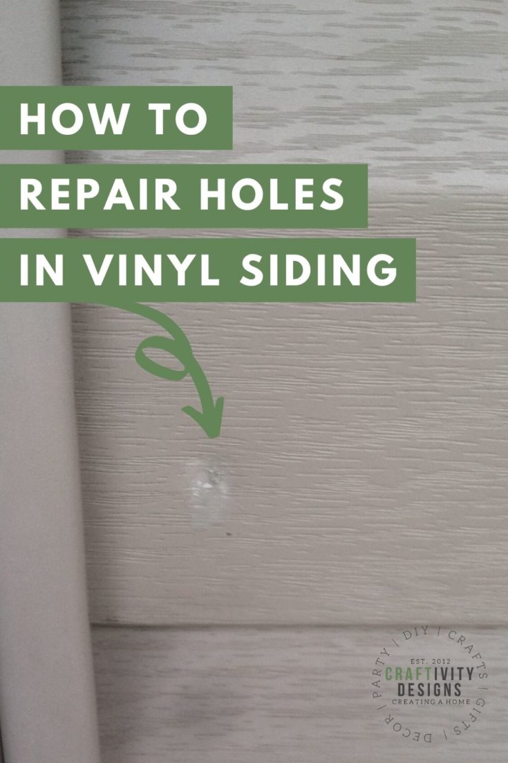 How to Repair a Hole in Vinyl Siding - DIY - PJ Fitzpatrick