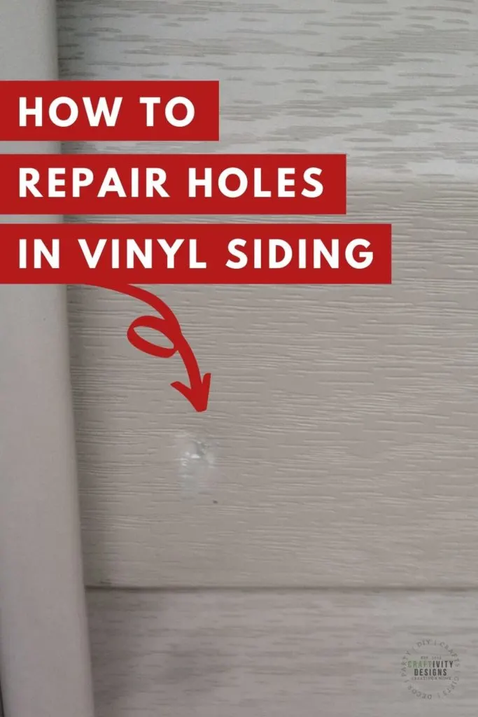How to Repair Holes in Vinyl Siding