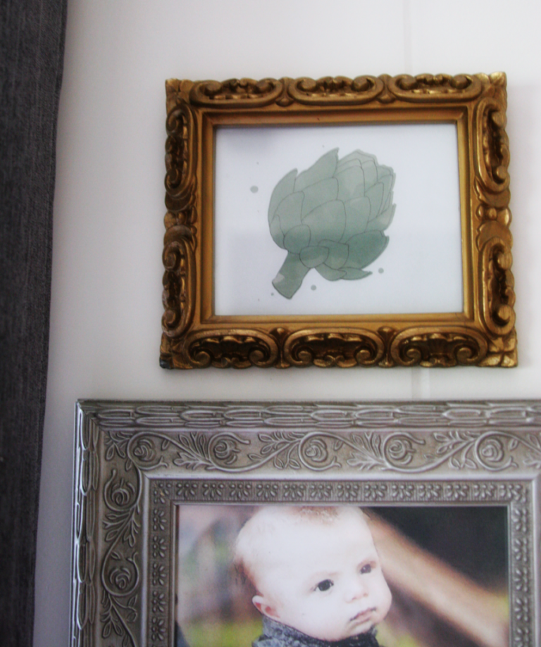 Dining Room Watercolor Art by Craftivity Designs