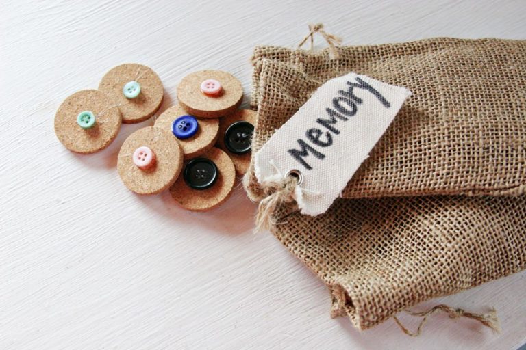 How to Make a DIY Button Matching Game