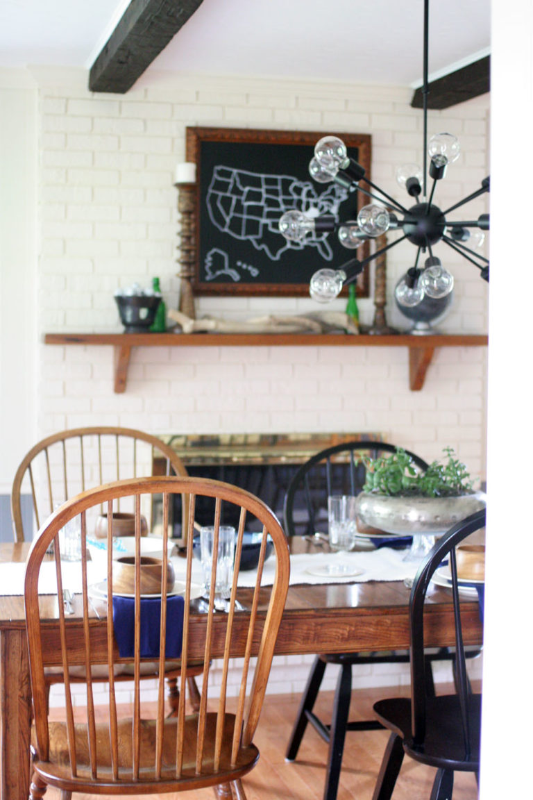 Farmhouse Dining Room Makeover // The Reveal