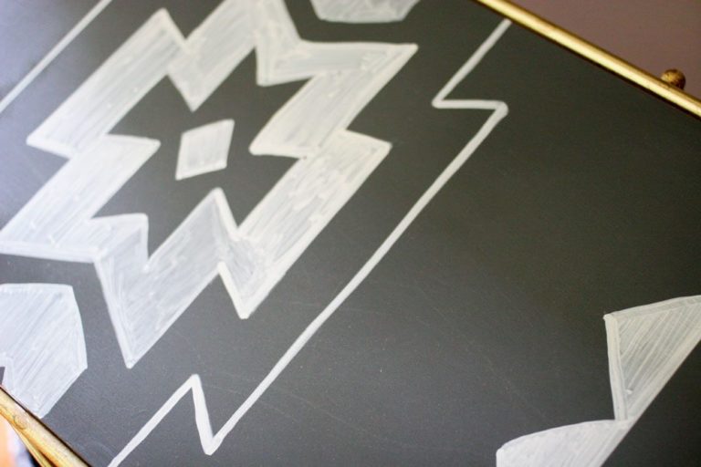 How to make an Aztec Table | Painted Furniture Tutorial