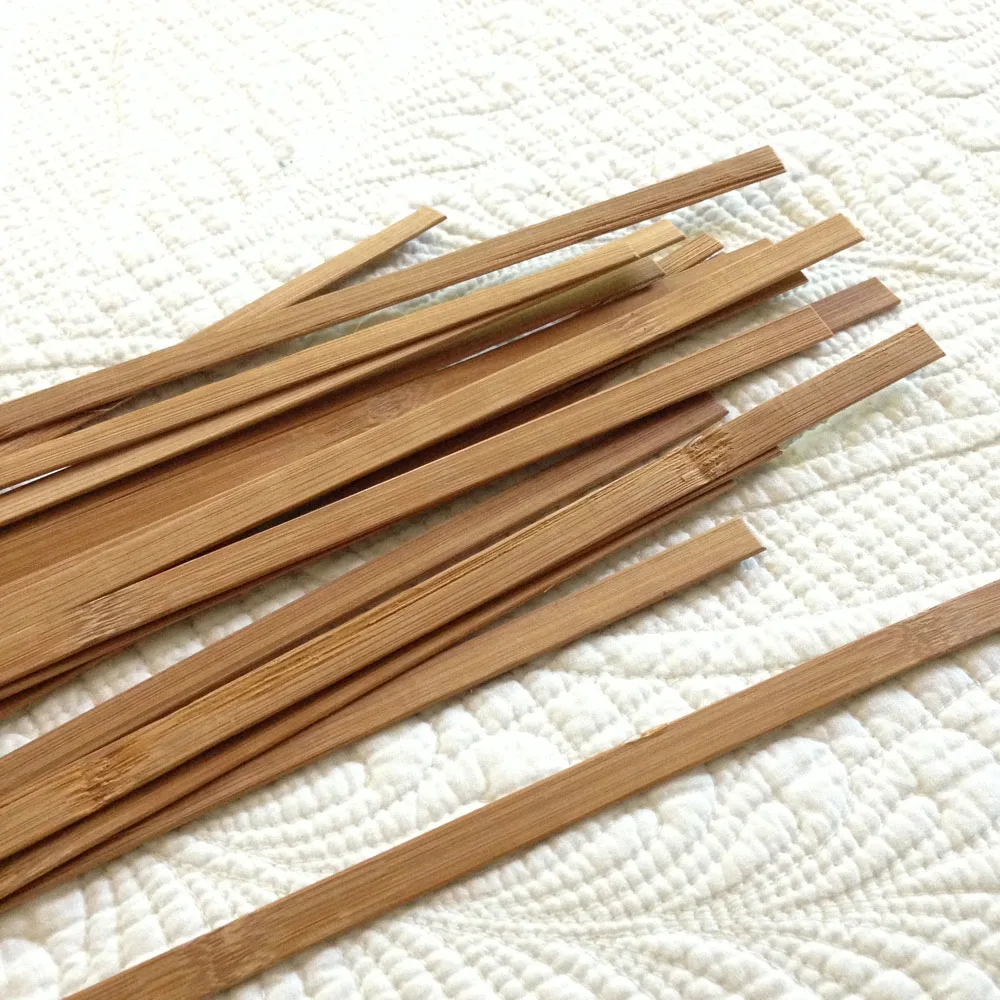 extra slats from diy bamboo blinds