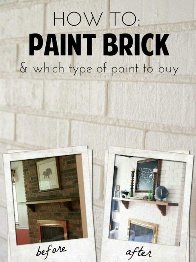 Easy Tips for Painting a Brick Fireplace