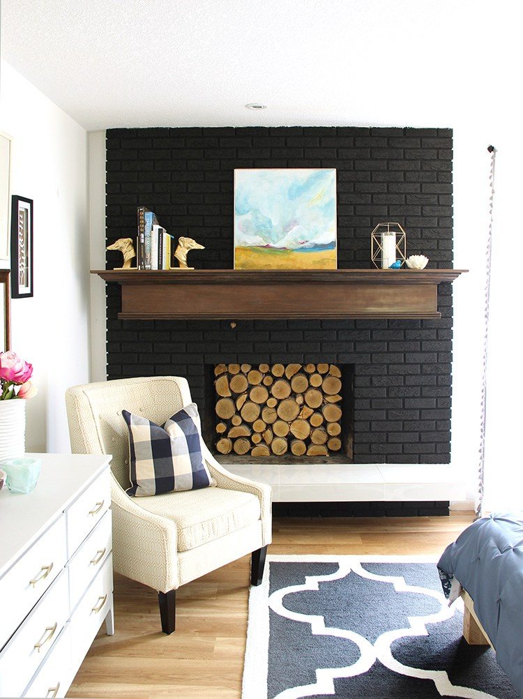 How to Paint a Brick Fireplace (and the Best Paint to Use!) - Page 2 of 2 - Craftivity Designs