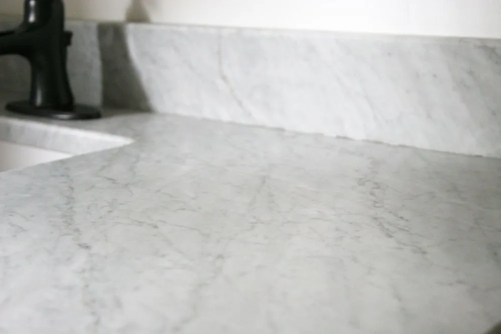 one year review of marble vanity top countertop craftivity designs 7
