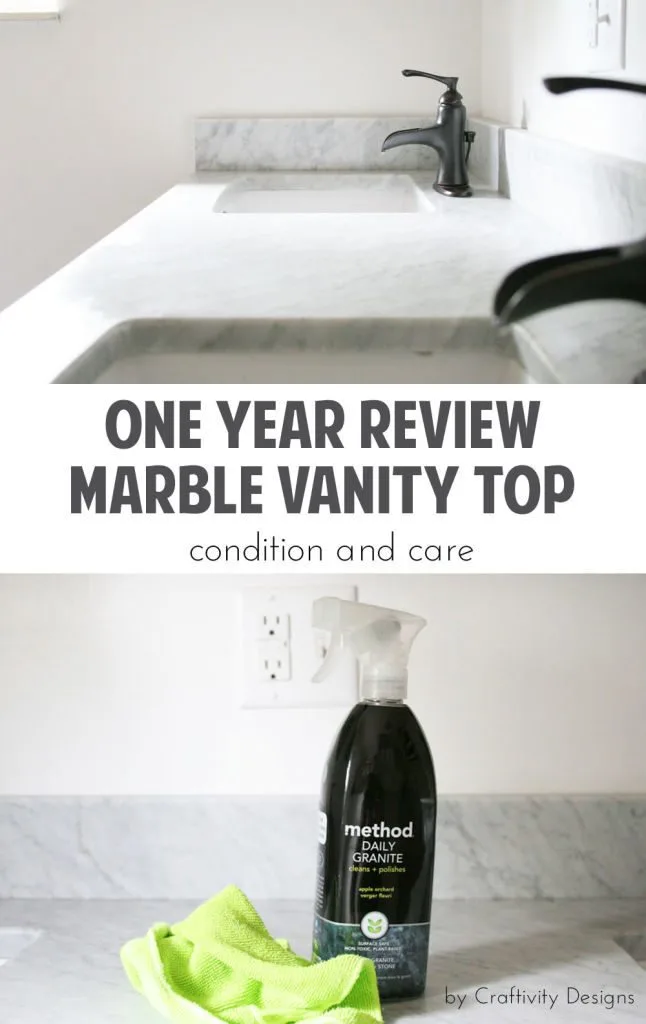 one-year-review-of-marble-vanity-top-countertop-craftivity-designs