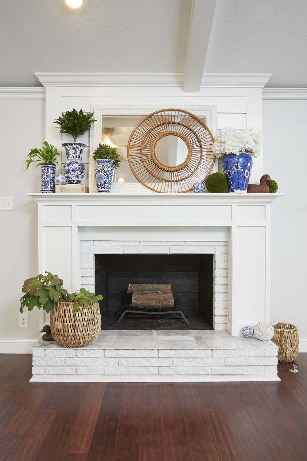 How to Paint a Brick Fireplace (and the Best Paint to Use ...