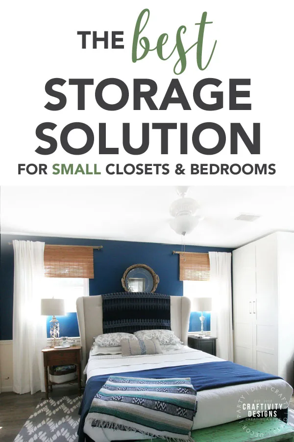 The Best Storage Solution for Small Closets and Bedroom, Wardrobe vs Dresser