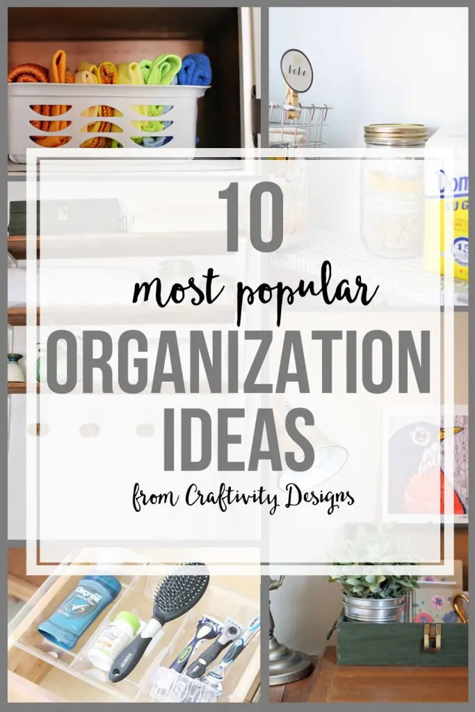 10 most popular organization ideas from @craftivityd