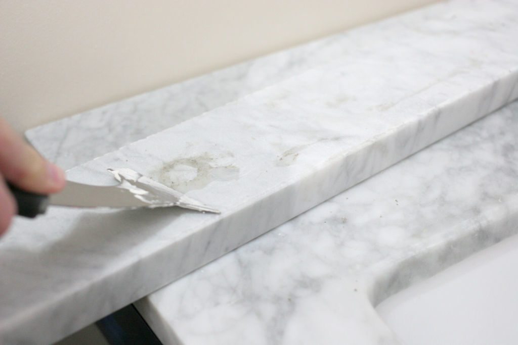 How to Install a Granite Backsplash and Sidesplash