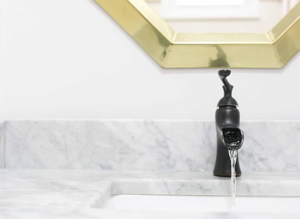 Granite Backsplash Craftivity, How To Attach Marble Sink Vanity