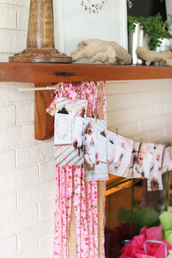 Vintage Baby Girl First Birthday Party Ideas