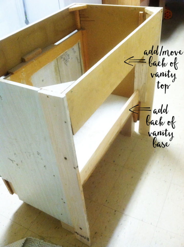 How to Make a Vanity Taller and Deeper Craftivity Designs