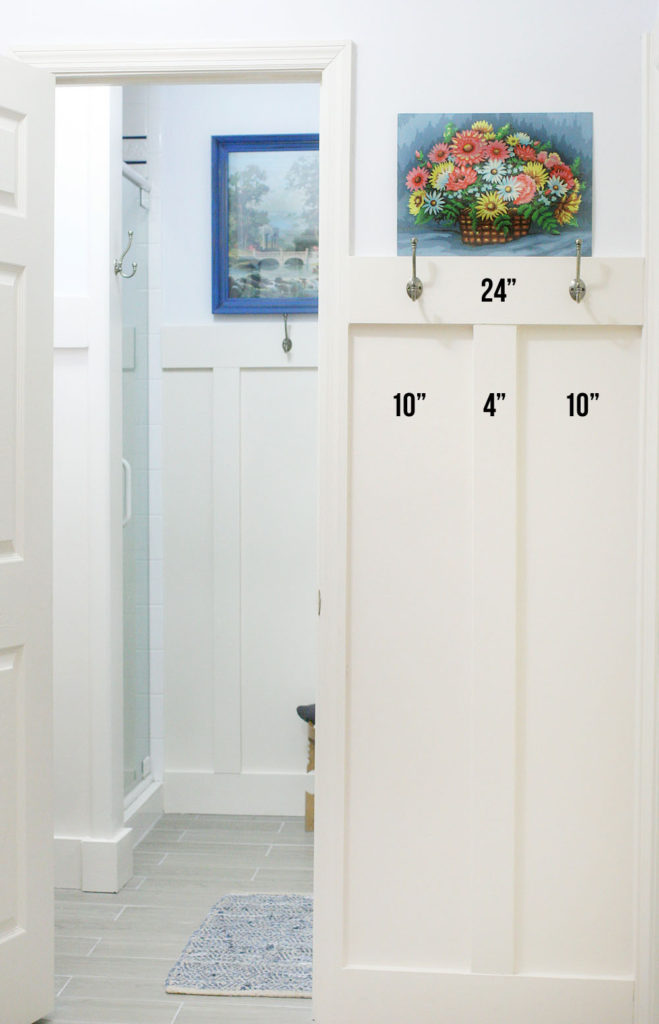 How to Install Board & Batten in a small space, with examples. 