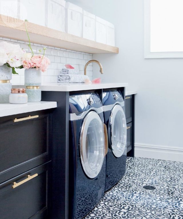 Navy Laundry Room Inspiration – Craftivity Designs