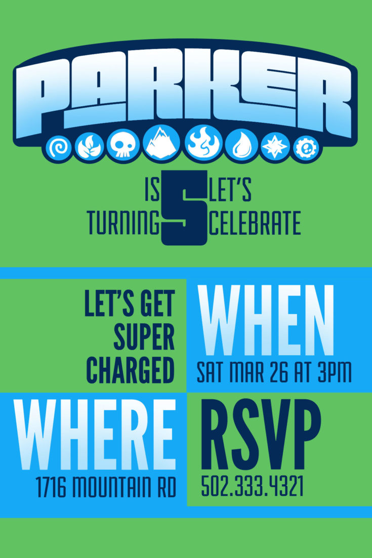 An Easy Skylanders Birthday Party – Craftivity Designs