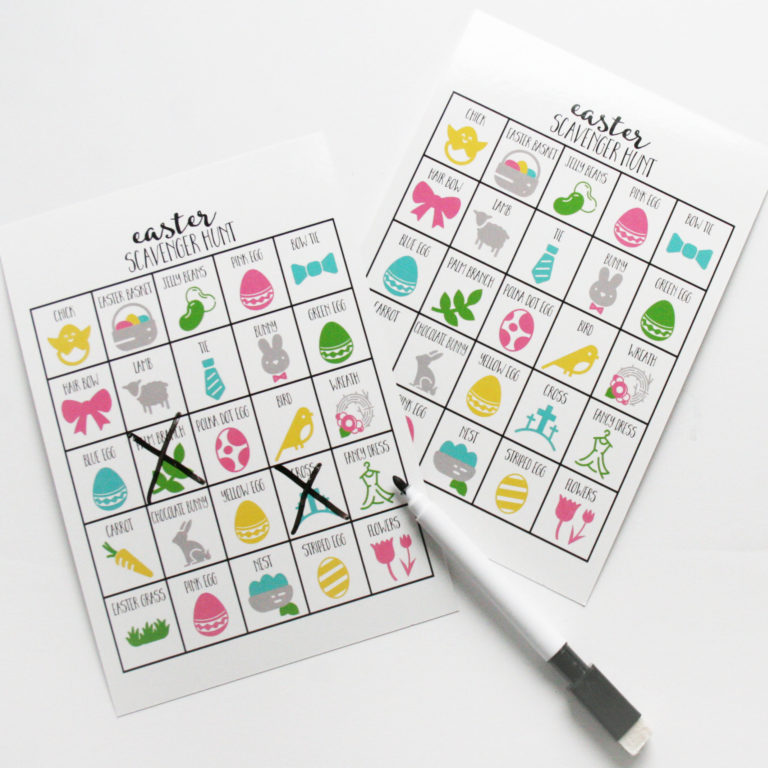 easter scavenger hunt