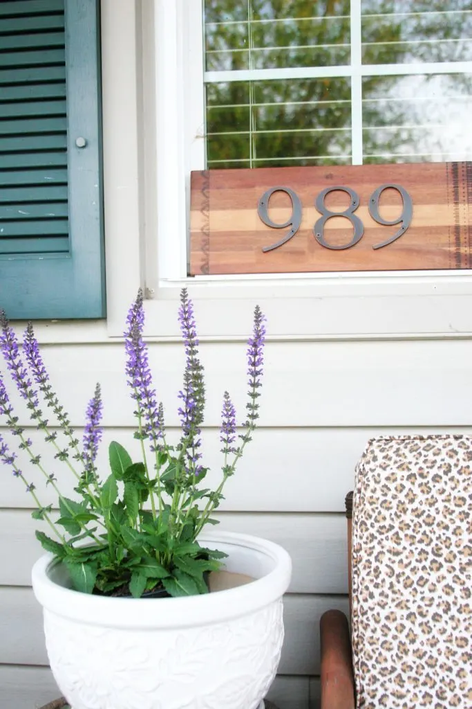 DIY House Number Sign, DIY House Address Sign, Street Address by @CraftivityD