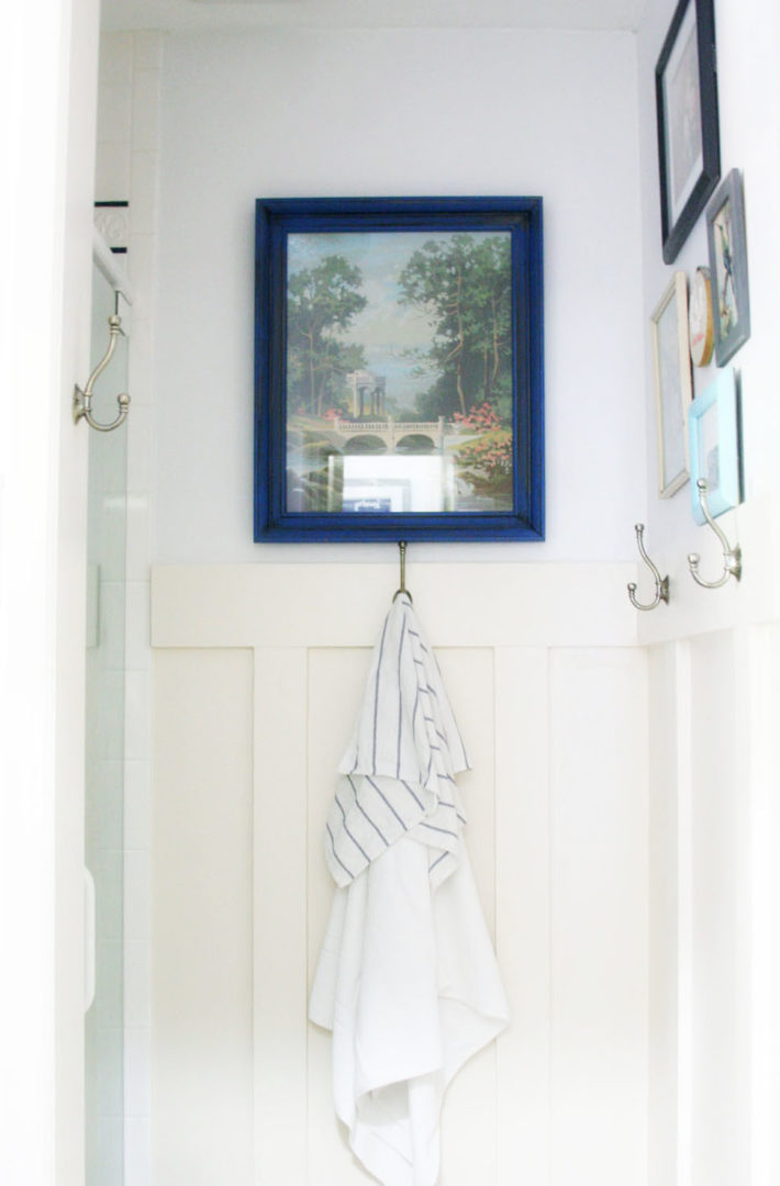 Navy and White Bathroom Renovation – Craftivity Designs