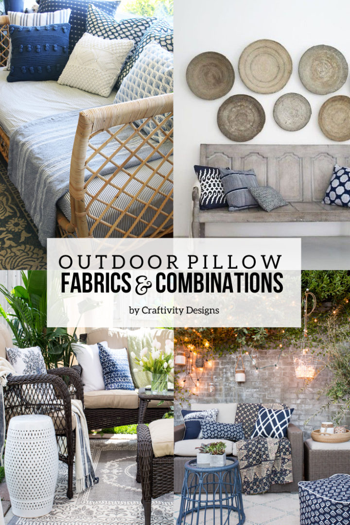 Outdoor Pillow Fabrics – Craftivity Designs