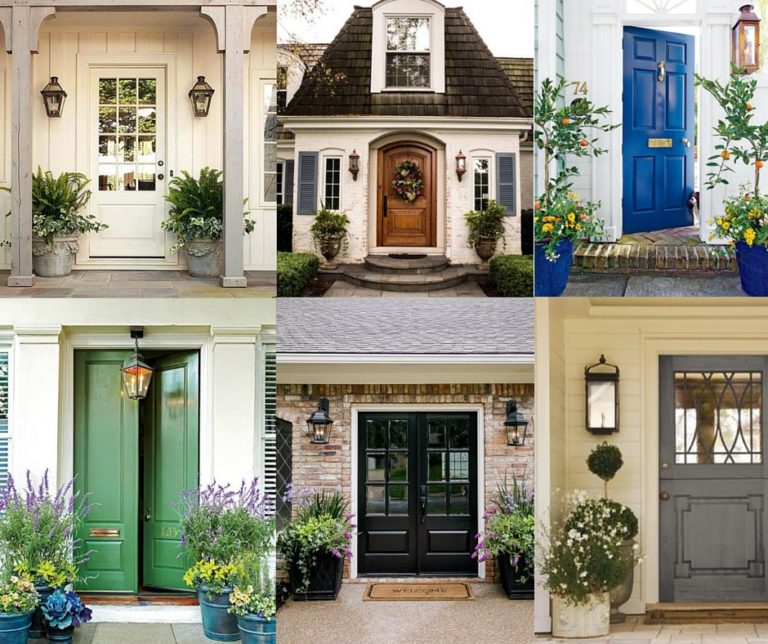 20+ Front Door Ideas that will Boost your Curb Appeal