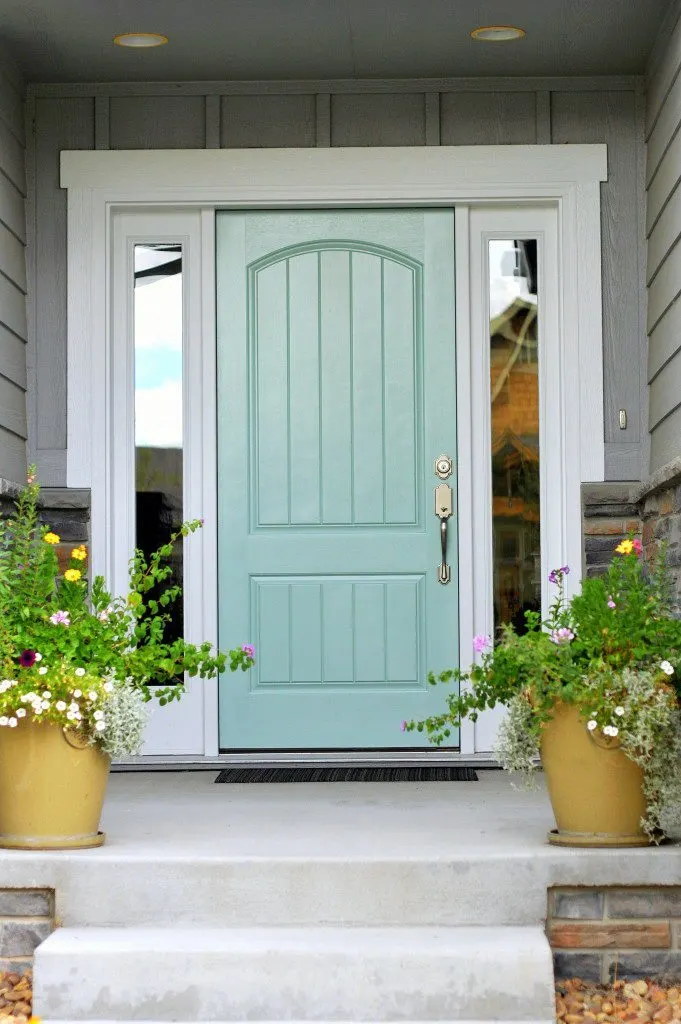 20 Front Door Ideas That Will Boost, Texas Leather Paint Front Door