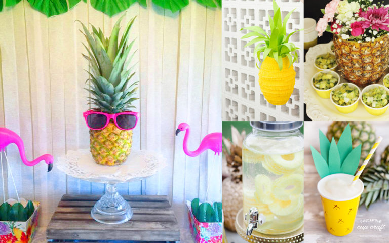 25+ Pineapple Party Ideas, Summer Party Theme, #PartyLikeAPineapple, via @CraftivityD