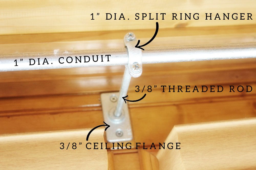 How to DIY Long Curtain Rods. Our sunroom is a large room, filled with