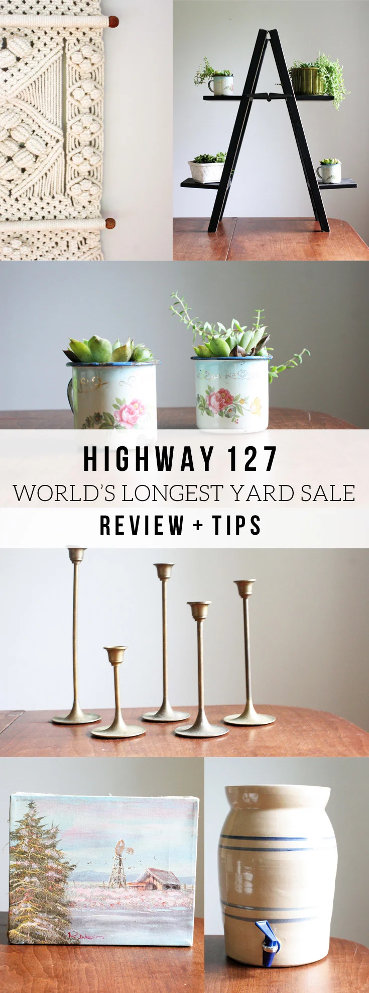 Tips for the HWY 127 Yard Sale. A review of the World's Longest Yard Sale. Favorite finds on the HWY 127 Corridor Sale. by @CraftivityD  Tips for the HWY 127 Yard Sale. A review of the World's Longest Yard Sale. Favorite finds on the HWY 127 Corridor Sale. by @CraftivityD