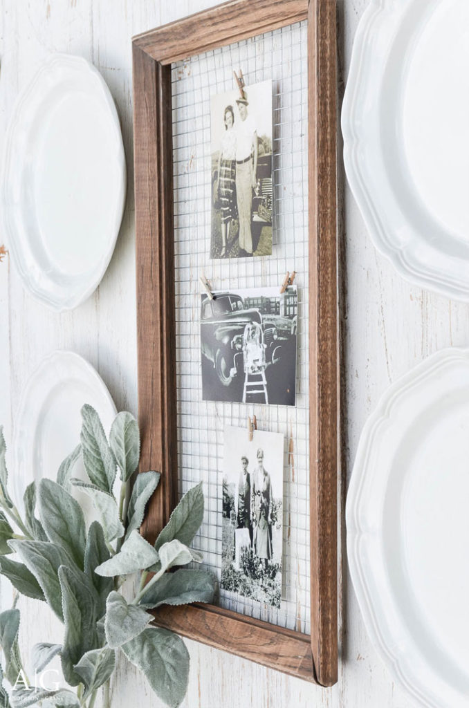 40+ Photo Display Ideas, DIY Photo Display, Vintage Photo Display, Art Display by @CraftivityD