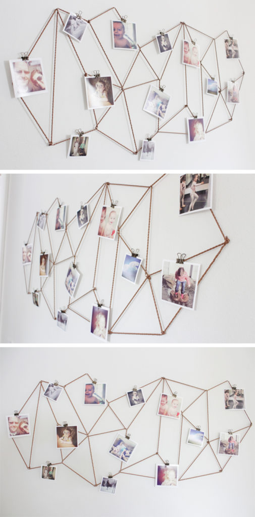 40+ Photo Display Ideas, DIY Photo Display, Vintage Photo Display, Art Display by @CraftivityD