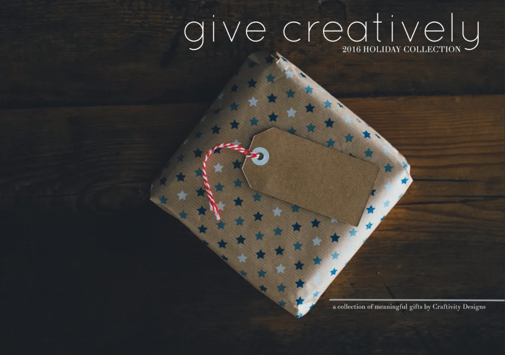 Would you like to Give Creatively this Christmas Season? Check out 25+ Creative, Meaningful gift ideas in this 2016 Holiday Look Book. by @CraftivityD
