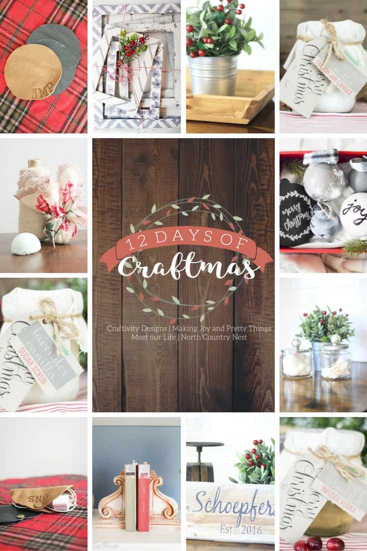 12 Days of Craftmas, 12 Handmade Christmas Gifts that you can easily make and give! by @CraftivityD