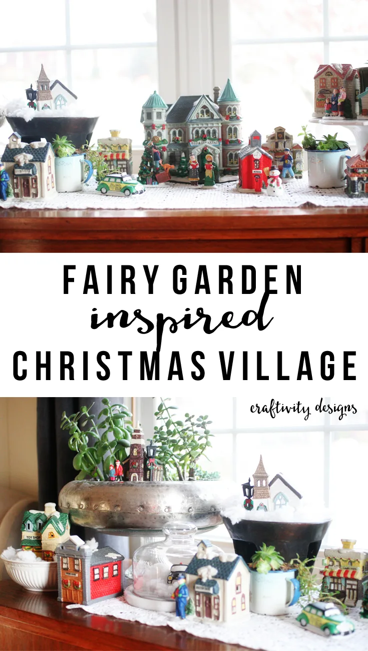 Fairy Garden Christmas Village – Craftivity Designs