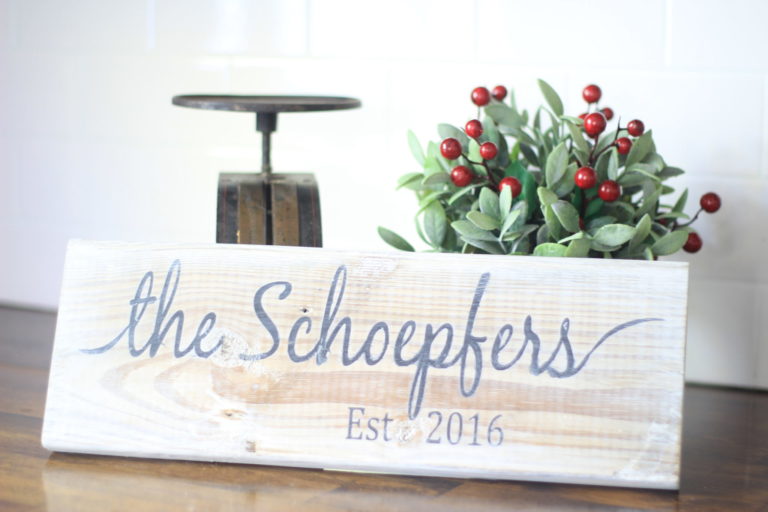 How to Make a Personalized Wood Sign