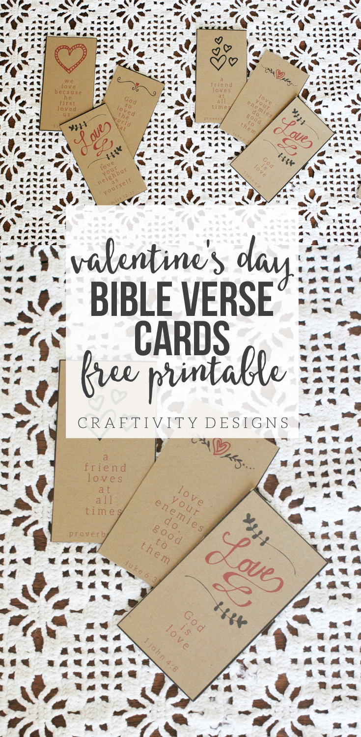 How To Make A Set Of 10 Beautiful Valentines Bible Verse Cards Craftivity Designs