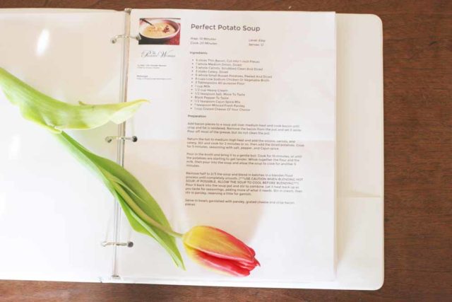 Simple and Quick Recipe Binder with Free Printables – Craftivity Designs