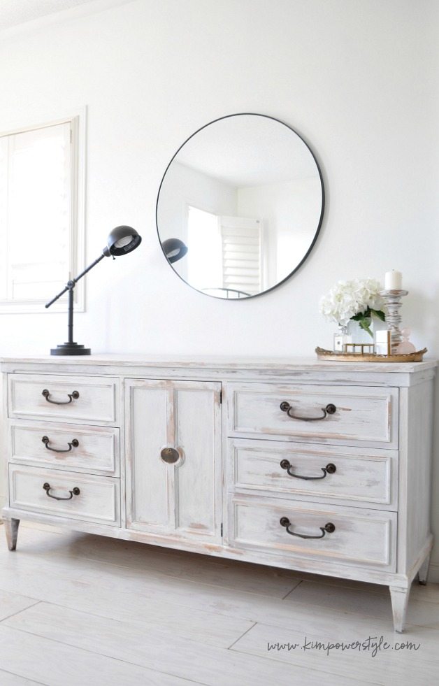 8 White Furniture Makeovers Paint, White Distressed Dresser Diy