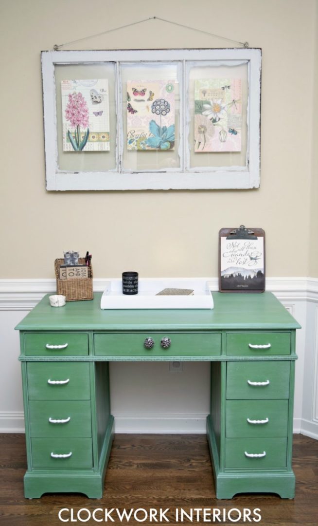 20 Green Painted Furniture Makeovers Craftivity Designs